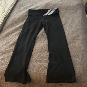 Victoria's Secret Black Wide Leg Pants with High-Waisted Design